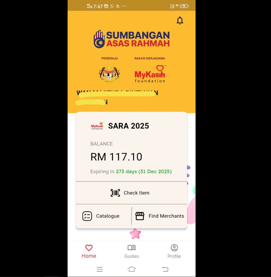 App MyKasih Tak Boleh Scan Barcode